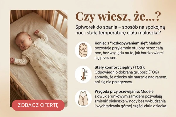 Śpiworki do Spania dla Niemowląt